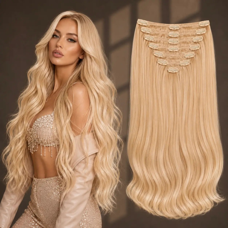 Clip-on Diamond Blond Auriu Clip-on Diamond Blond Auriu